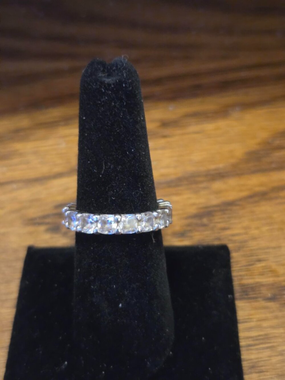Vintage Eternity Band 19 Stones S925 AWESOME!